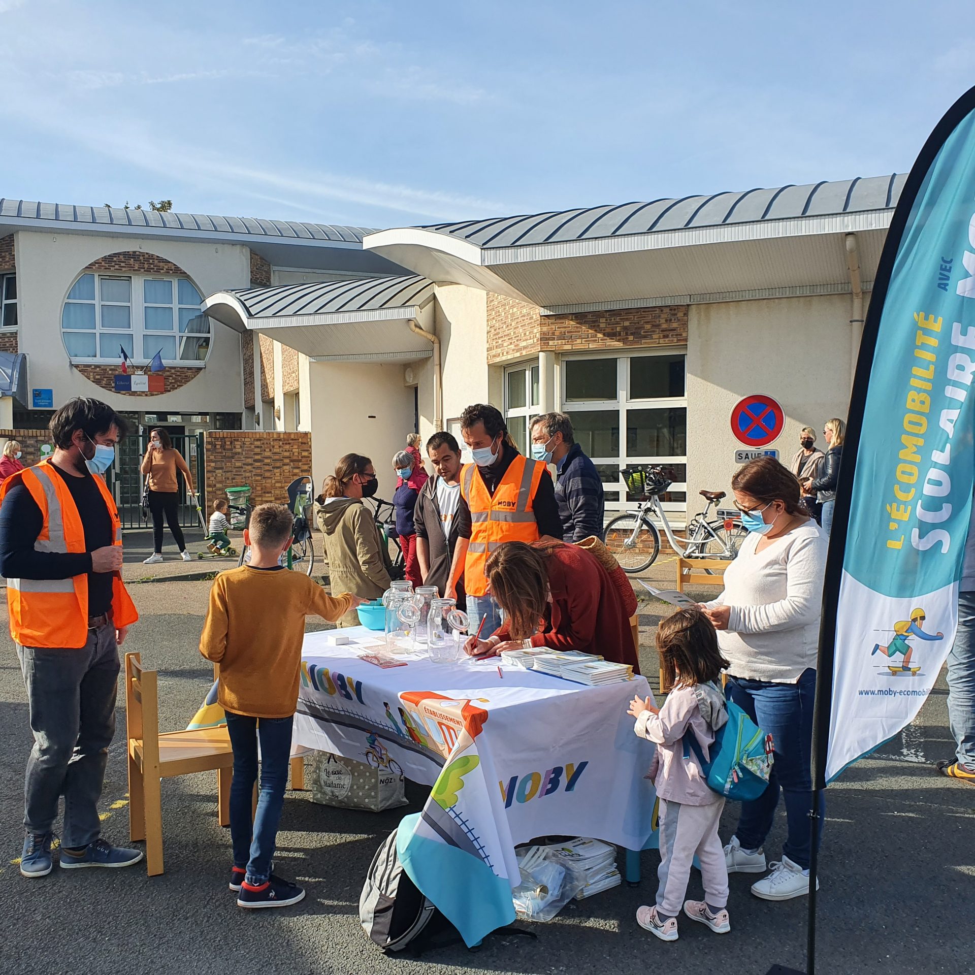 Lancement du premier Plan de Déplacement d’Etablissement Scolaire à Mondeville