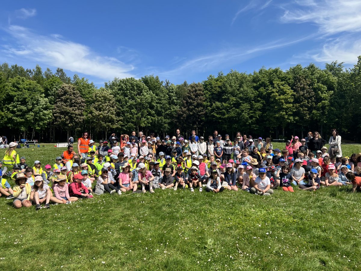 Fête de l'Europe pour les enfants du centre de loisirs de Mondeville