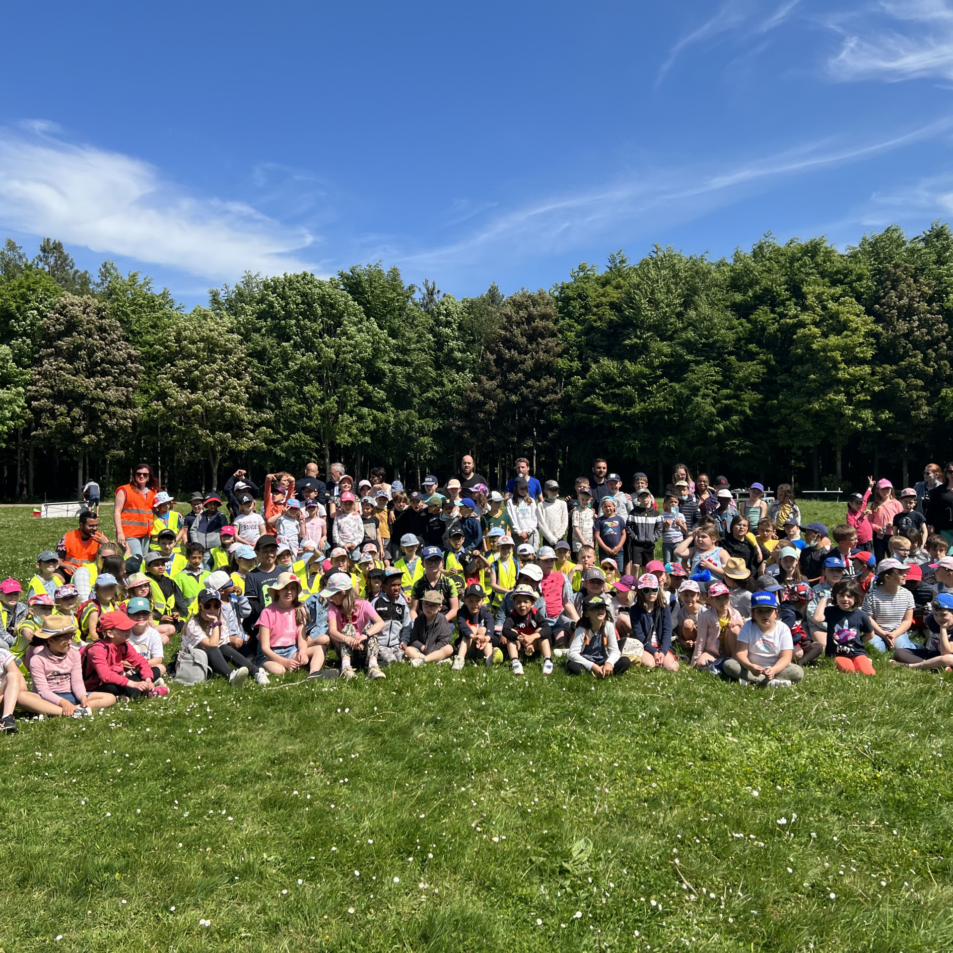 Les enfants du centre de loisirs fêtent l’Europe