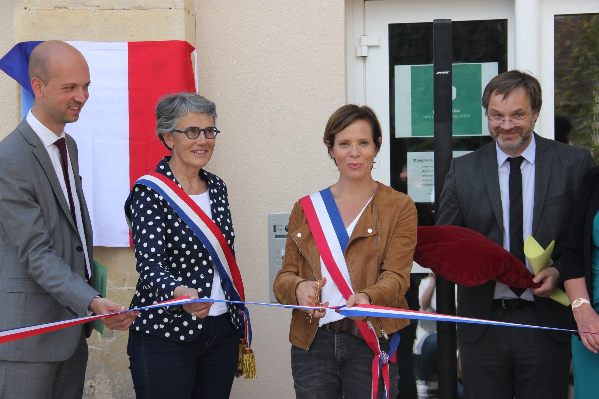 Inauguration de la maison de la Justice et du Droit à Mondeville