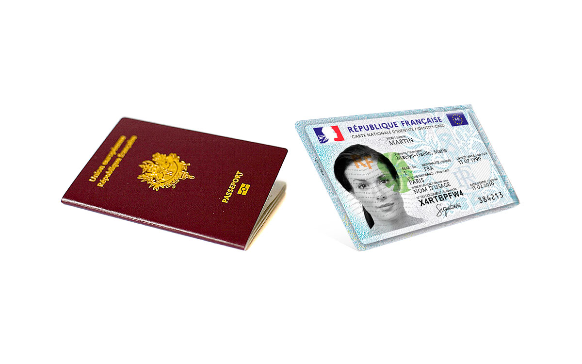 Identité, permis de conduire et passeport