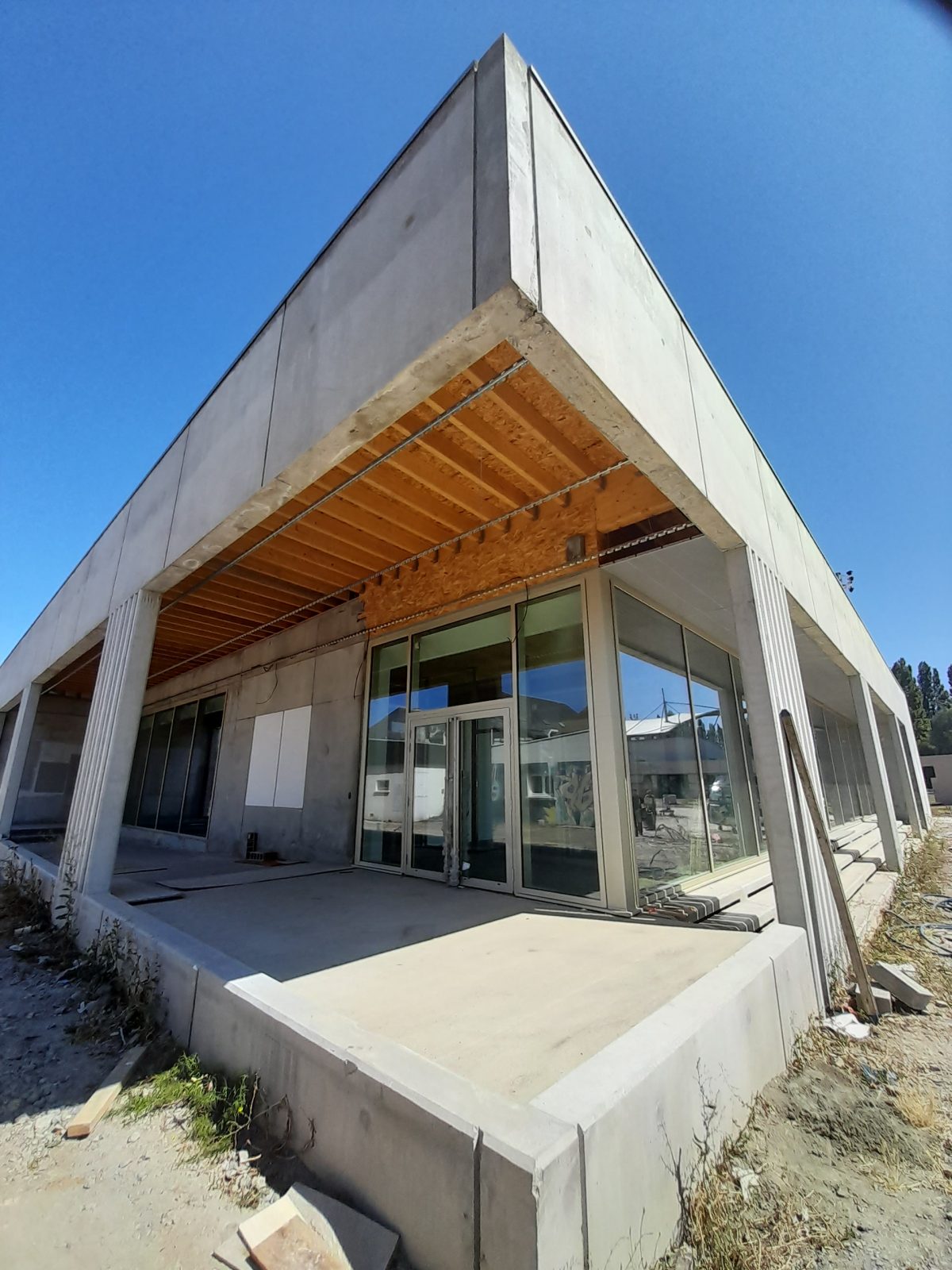 travaux du nouveau restaurant municipal du centre à mondeville