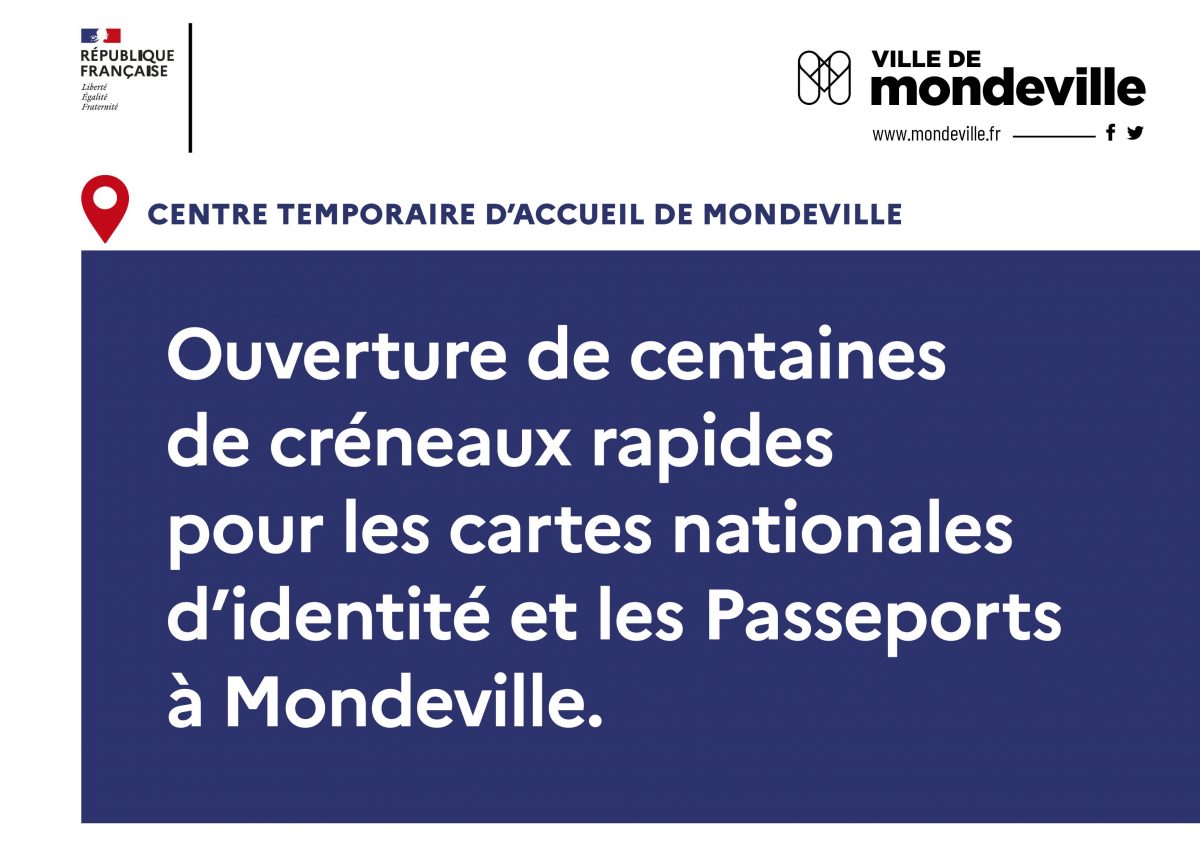 Des centaines de rendez-vous disponibles pour demander une carte d’identité ou un passeport