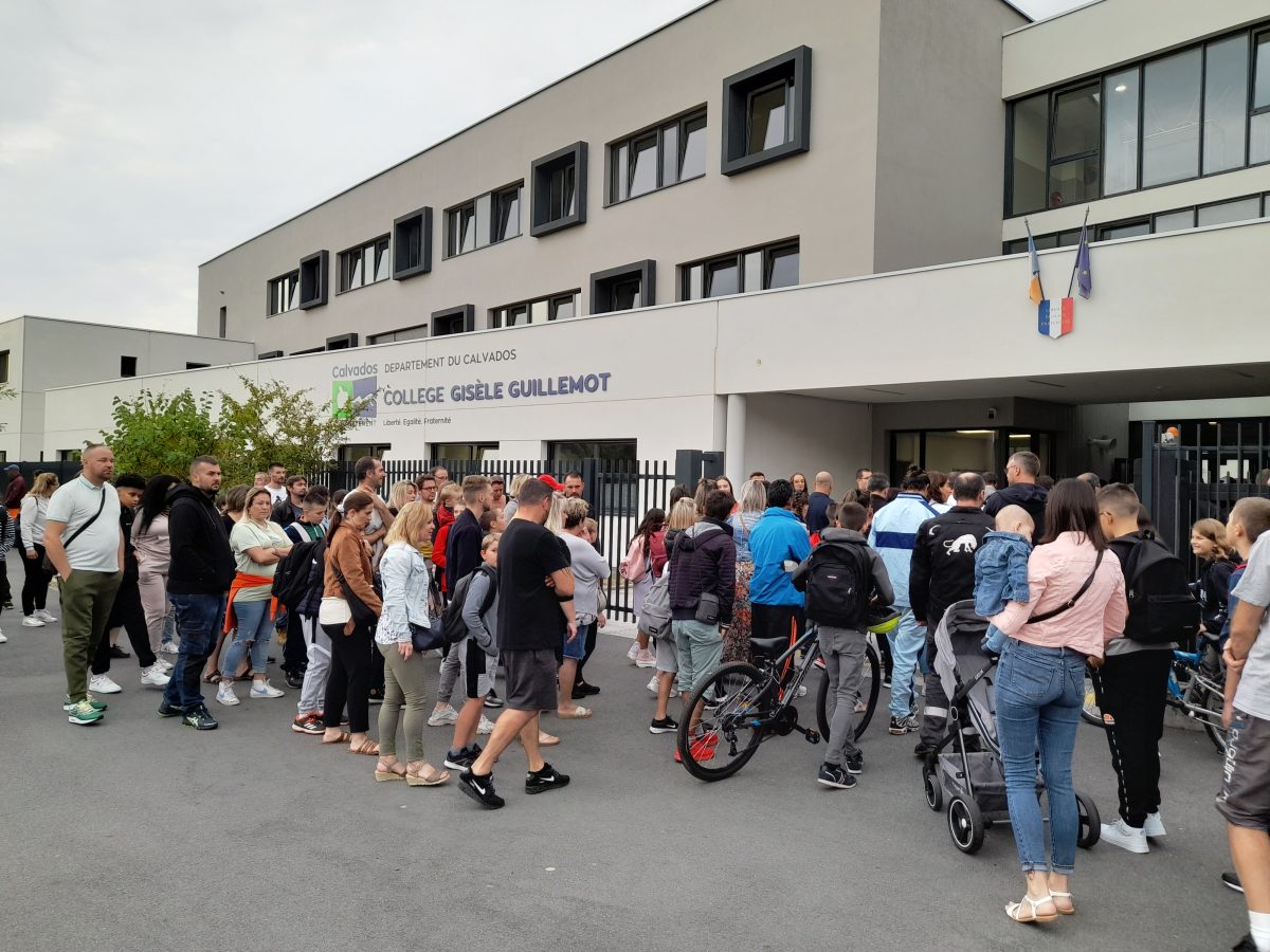 Rentrée scolaire au collège Gisèle Guillemot