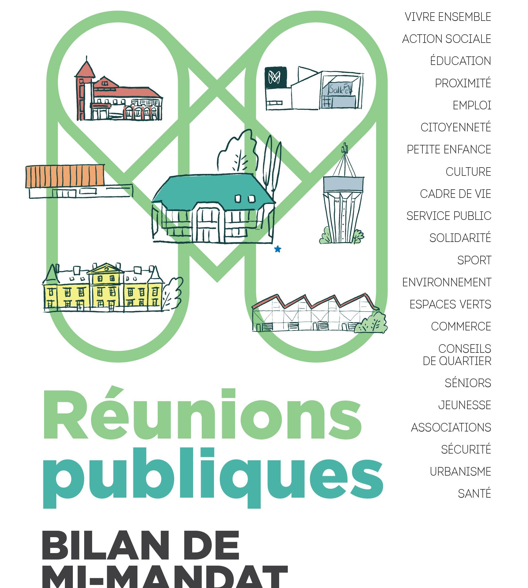 Réunions publiques de bilan de mi-mandat