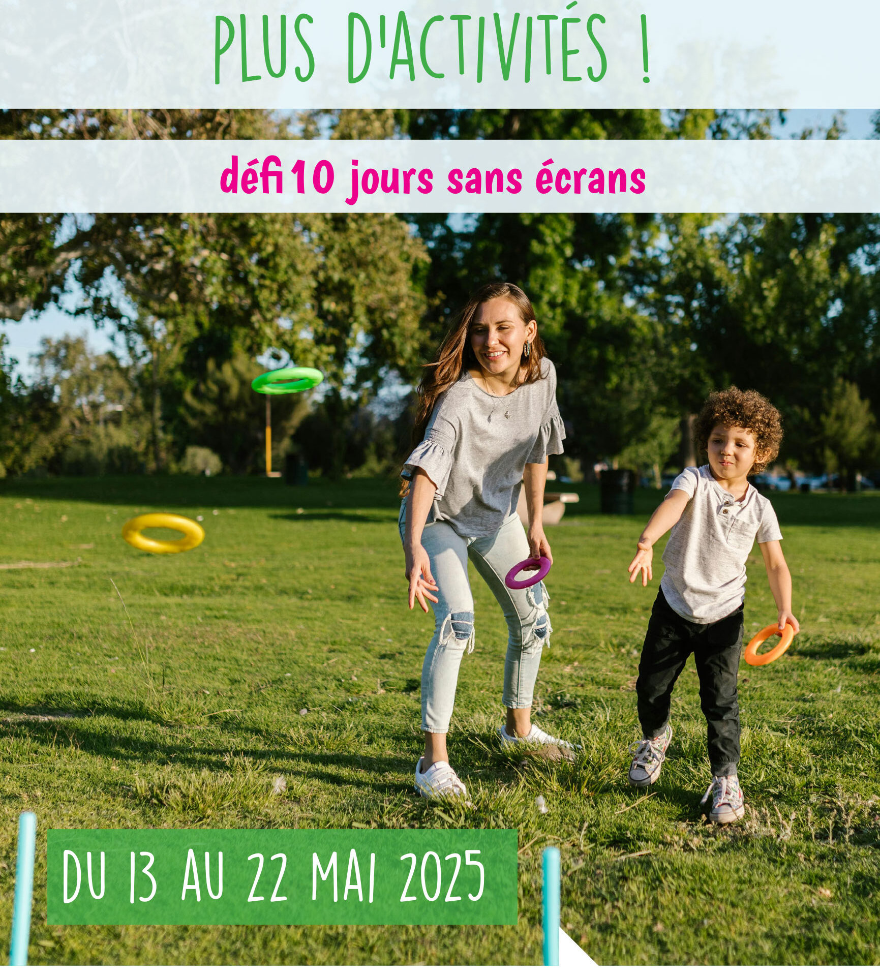 Défi 10 jours sans écran ! Défi 10 jours sans écran !