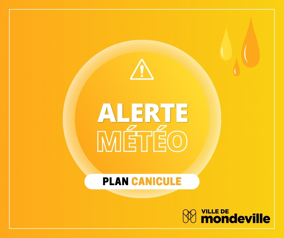 Prévention en cas d’alerte de canicule