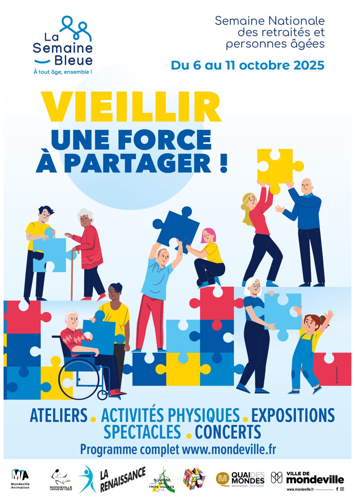 La Semaine Bleue 2025 à Mondeville : une semaine d’animations pour les seniors