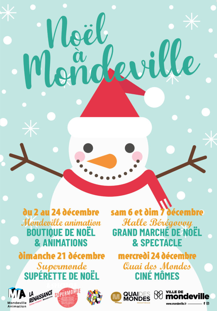 Programme des festivités de Noël à Mondeville