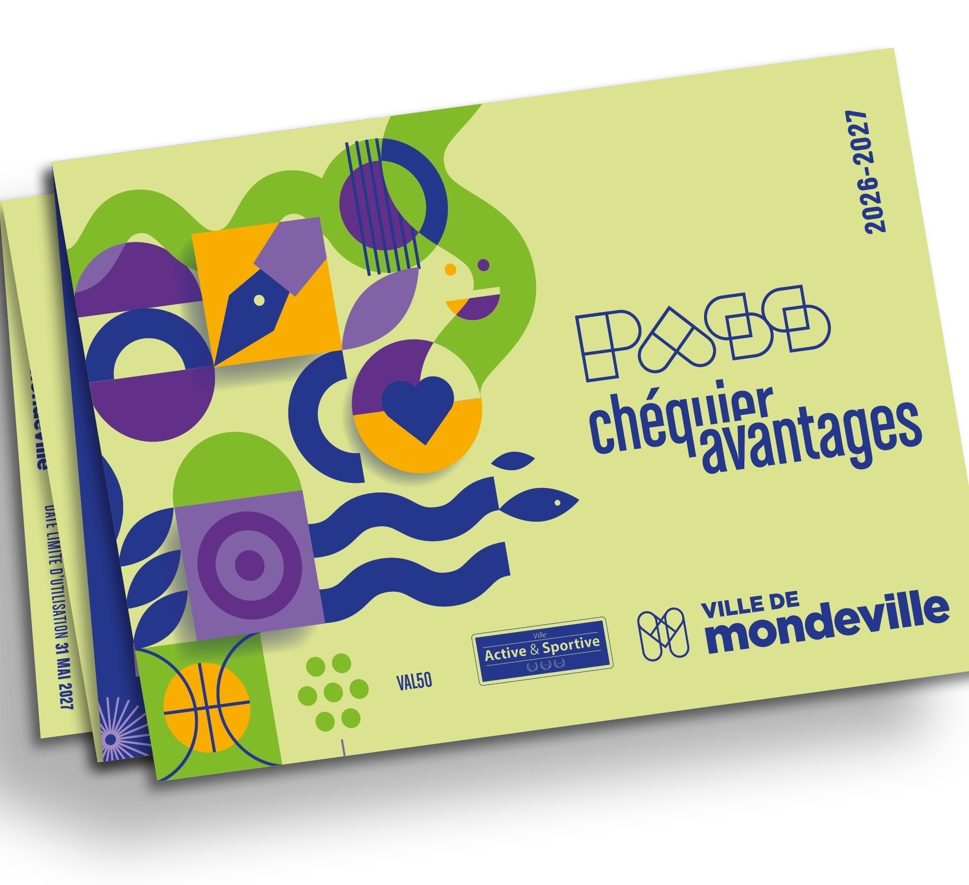 Le Chéquier Sports, Culture et Loisirs 2026 -2027 est disponible !