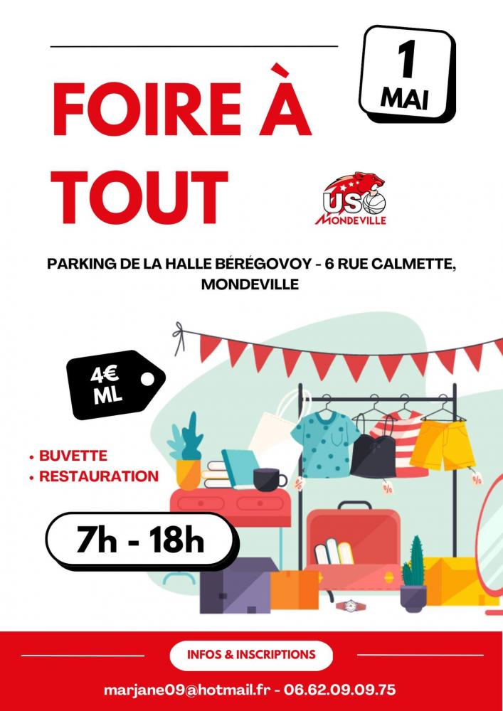 Foire à tout de l'USOM basket Foire à tout de l'USOM basket