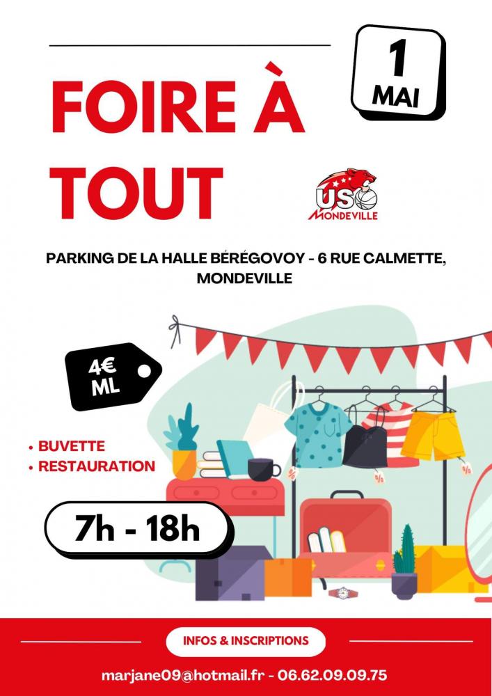 Foire à tout de l'USOM basket