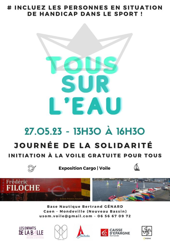 Tous sur l'eau : initiation gratuite à la voile pour tous