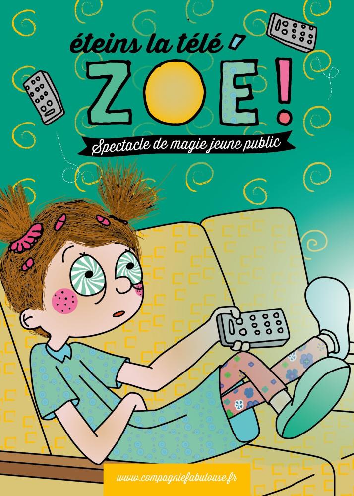 Zoé éteins la télé