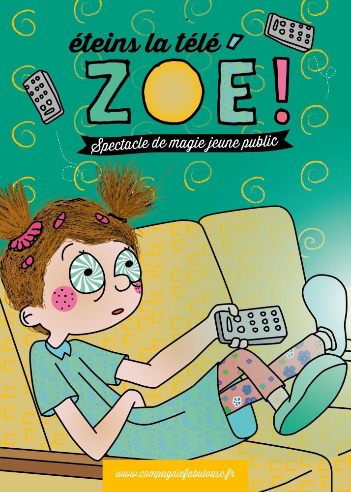 Zoé éteins la télé