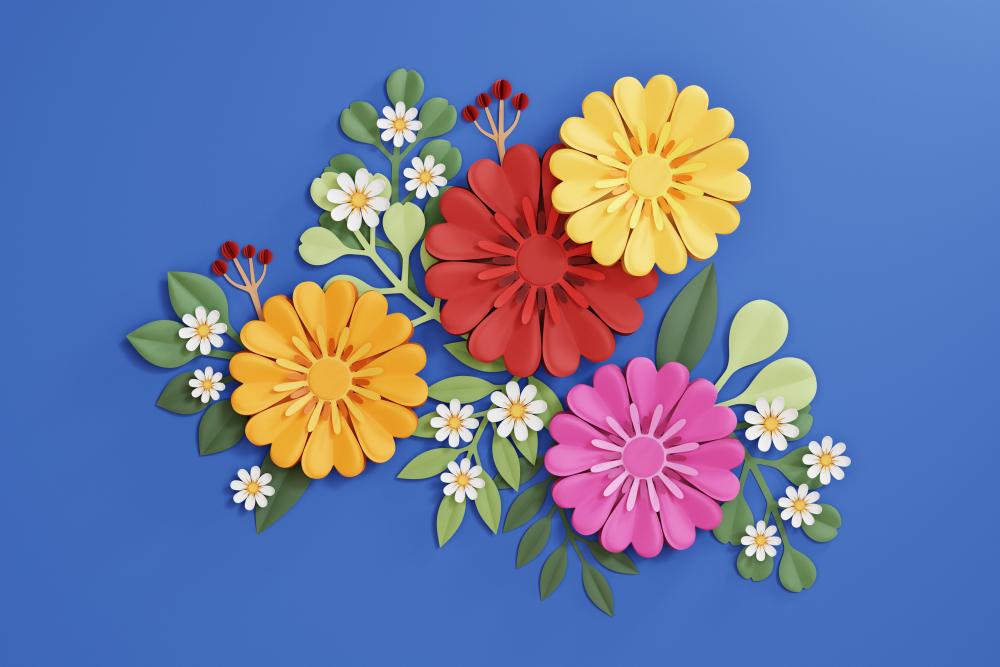 Paper Art Floral