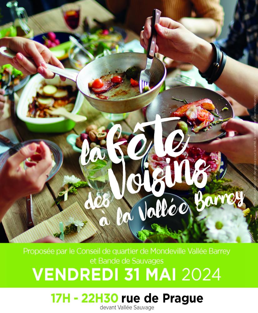 Fête des voisins à la Vallée Barrey