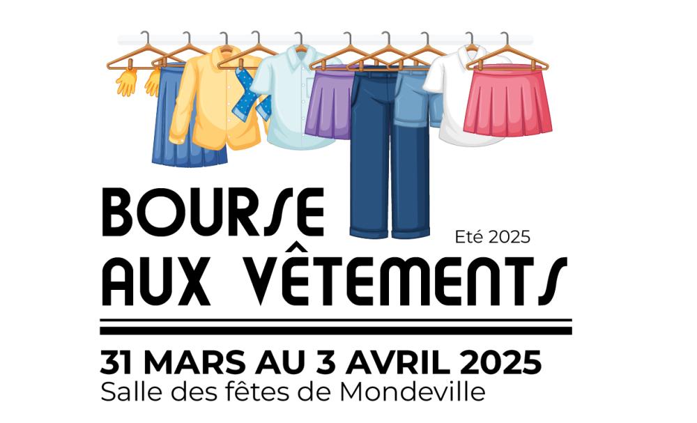 Bourse aux vêtements été