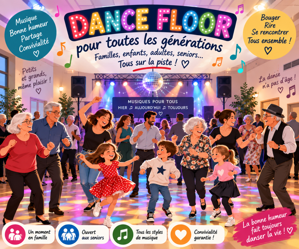 REPAS PARTAGÉ & DANCEFLOOR
