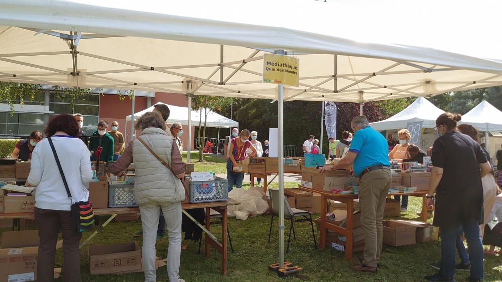 Braderie de la médiathèque